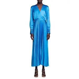 Anissa Pleated Maxi Dress